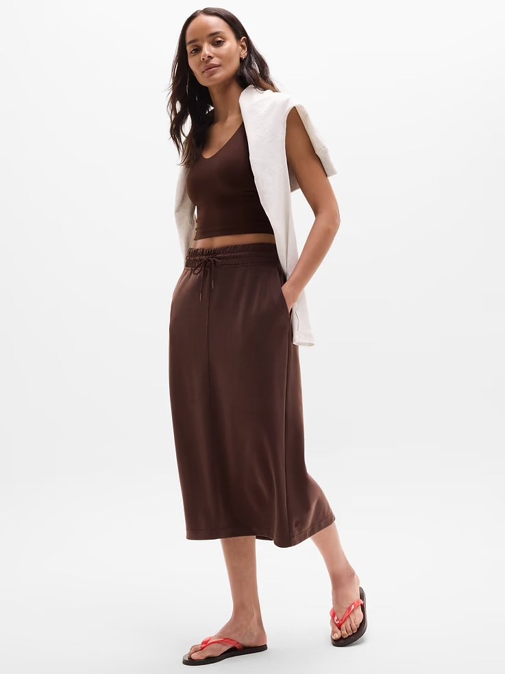 Seasoft Midi Skirt