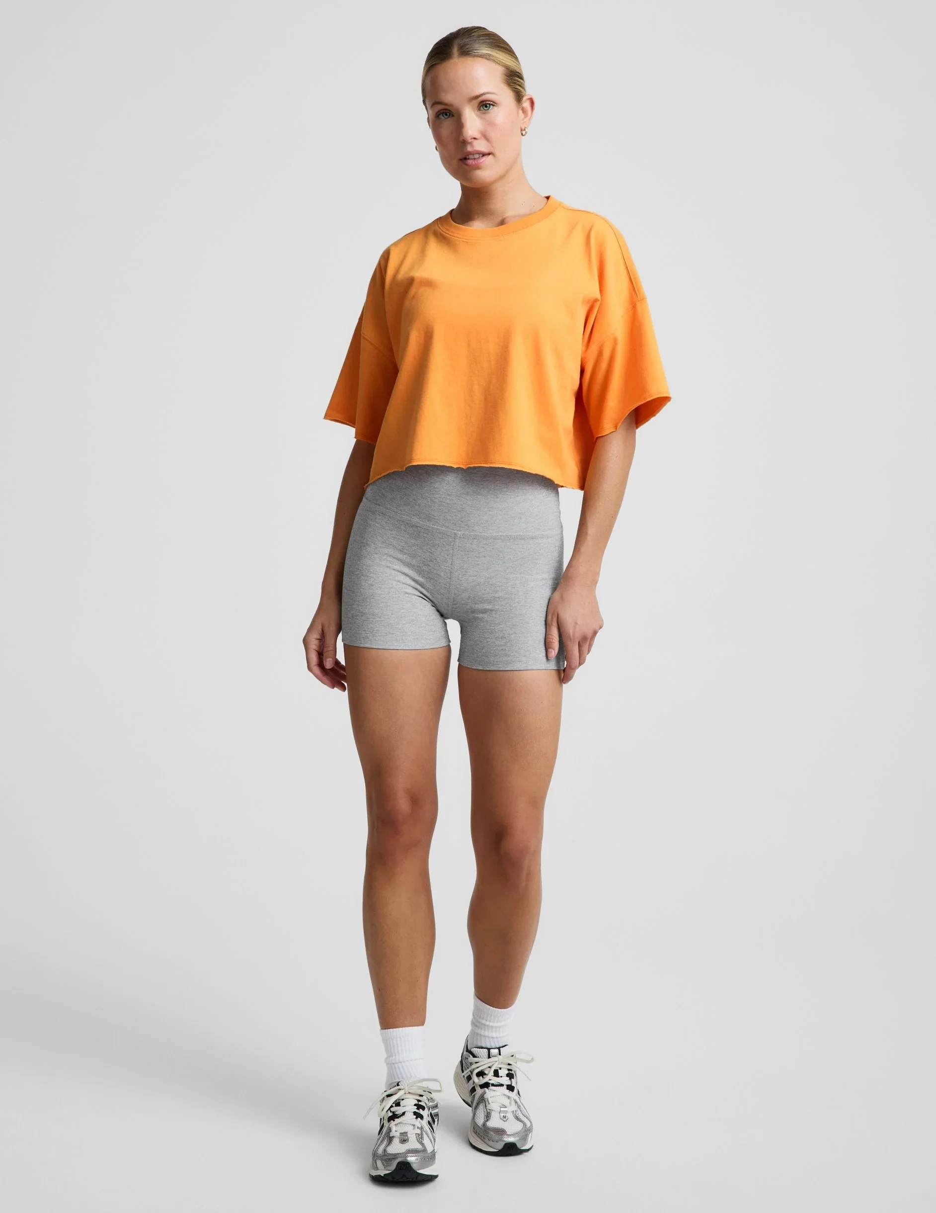 SoftKnit Better Than Ever Cropped Cotton Tee