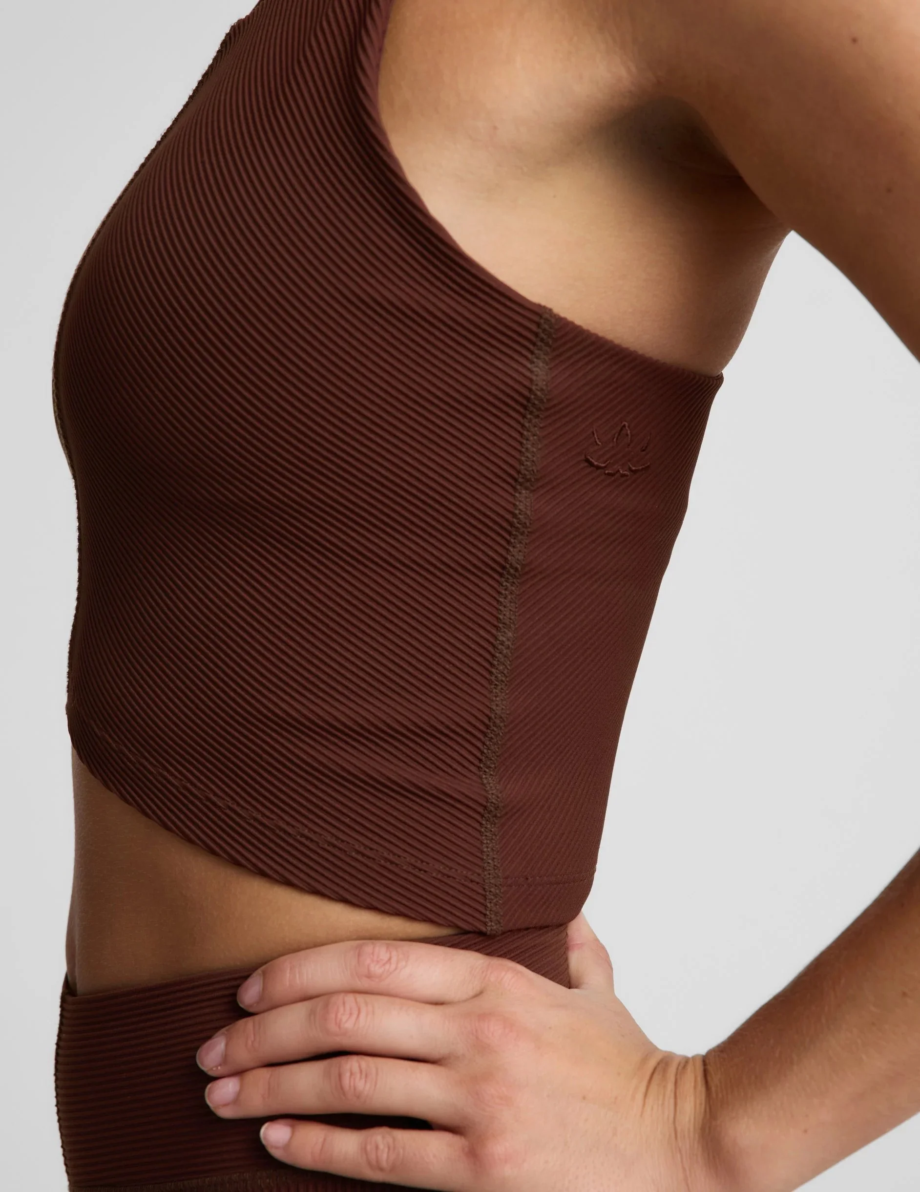 Impulse Ribbed High Neck Tank