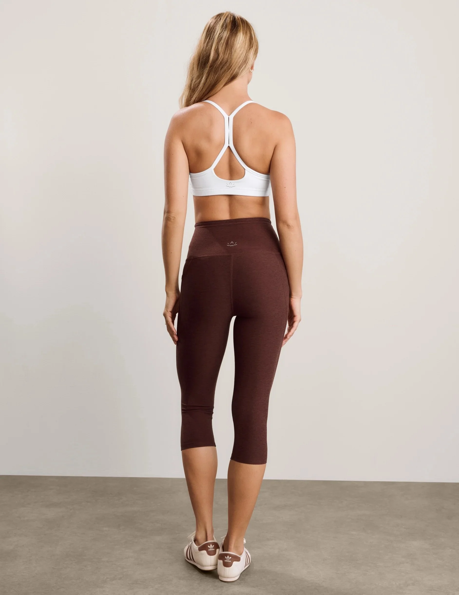 Spacedye Out Of Pocket High Waisted Capri Legging 20.5"