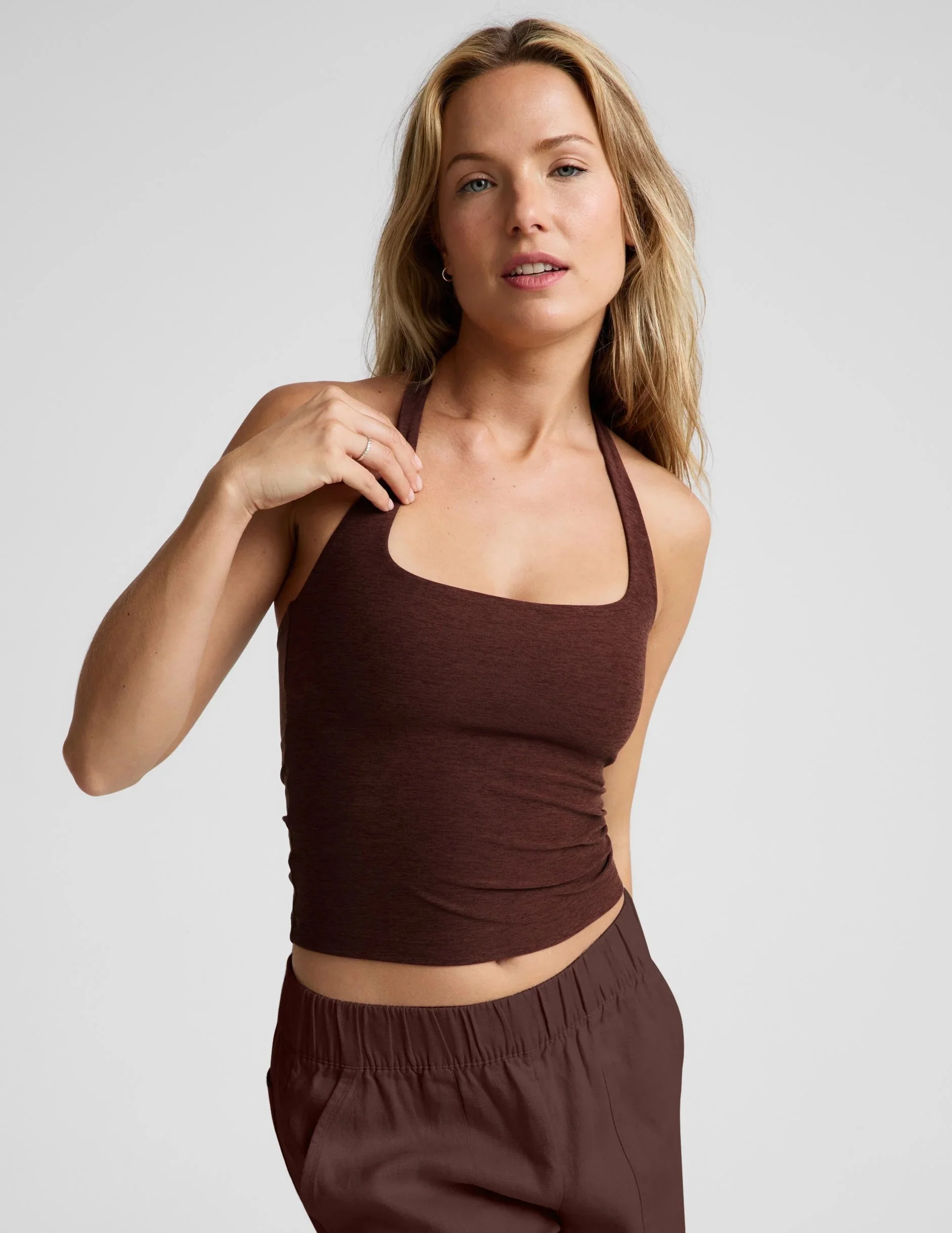 Spacedye Square Halter Tank