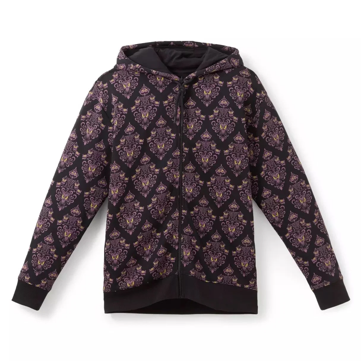 The Haunted Mansion Wallpaper Zip Hoodie