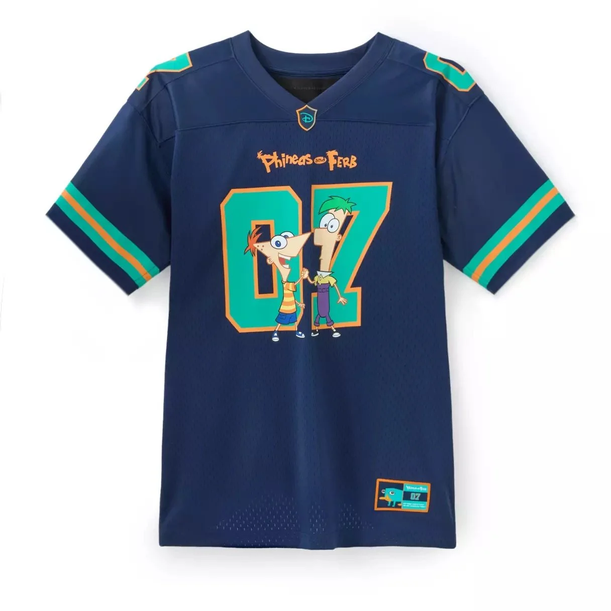 Phineas and Ferb Football Jersey