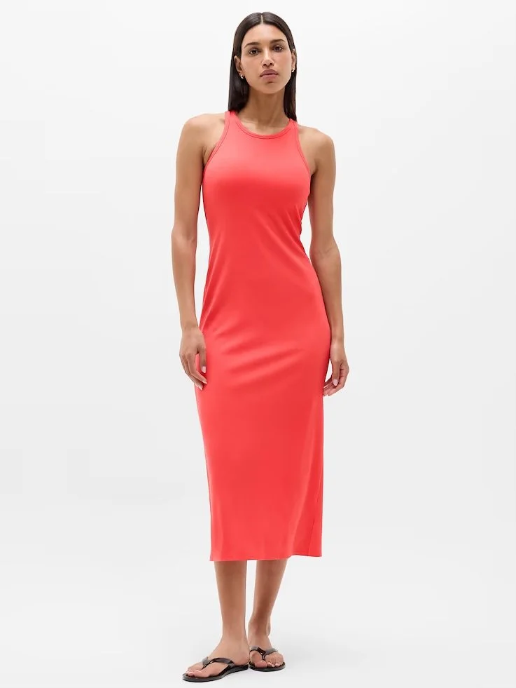 Signature Rib Maxi Dress
