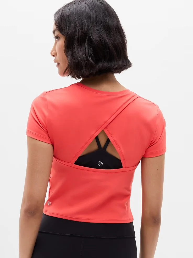 Transcend Open Back Tee