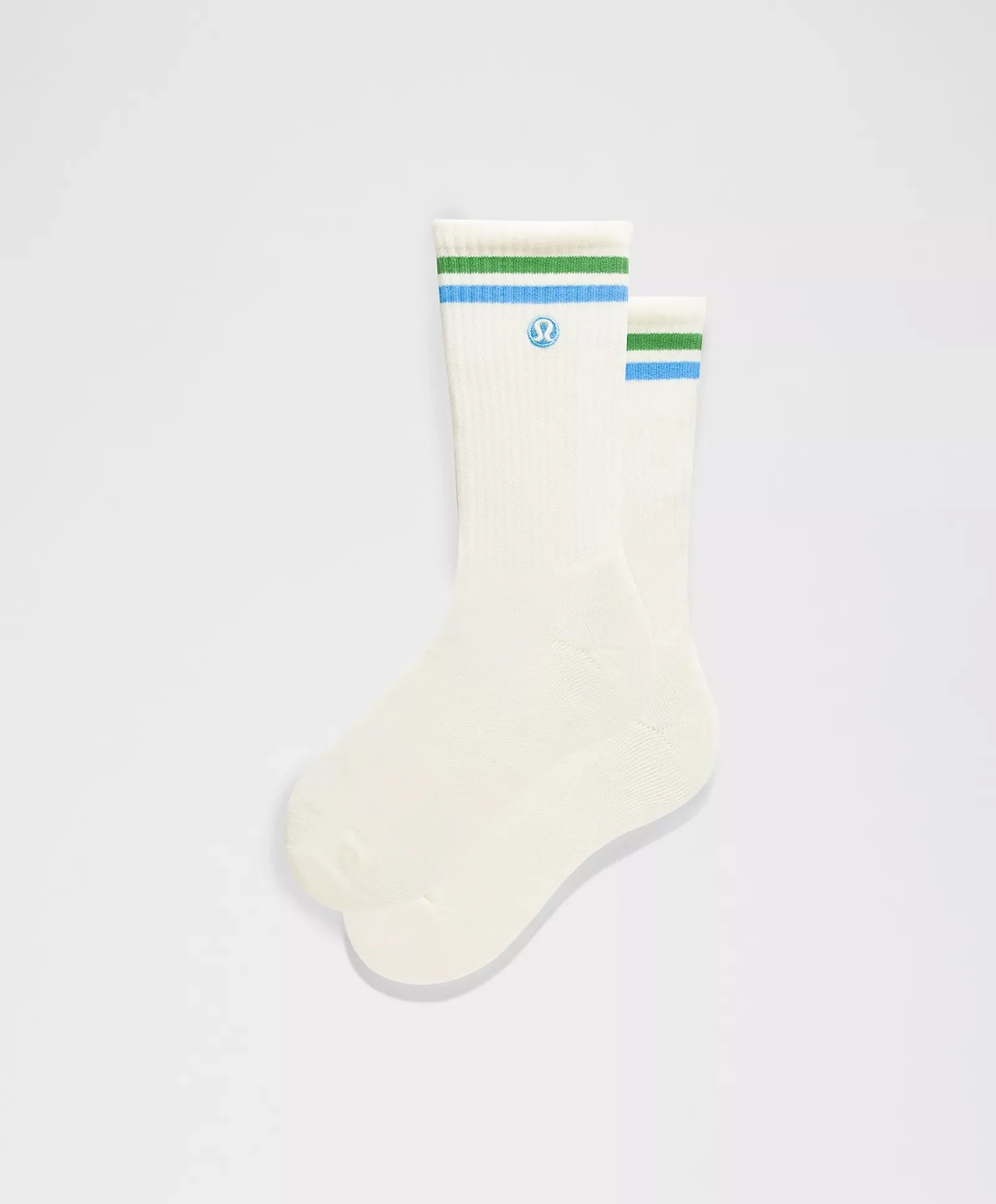 Daily Essential Crew Socks Stripe