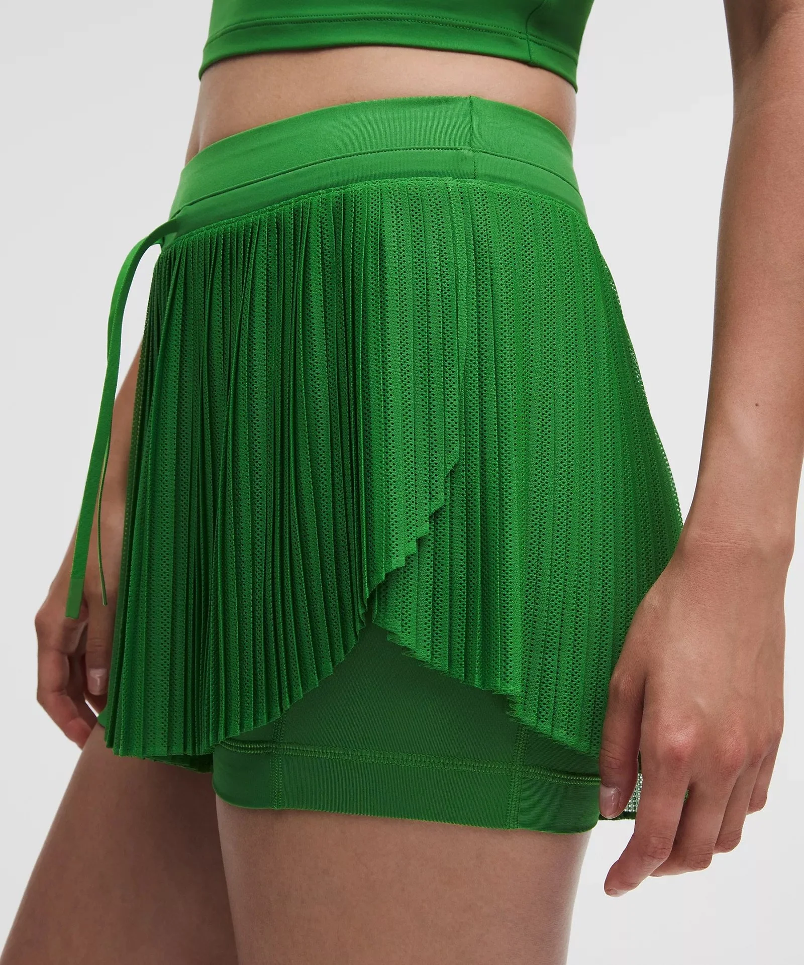 Ace Advantage High-Rise Pleated Tennis Short 2"