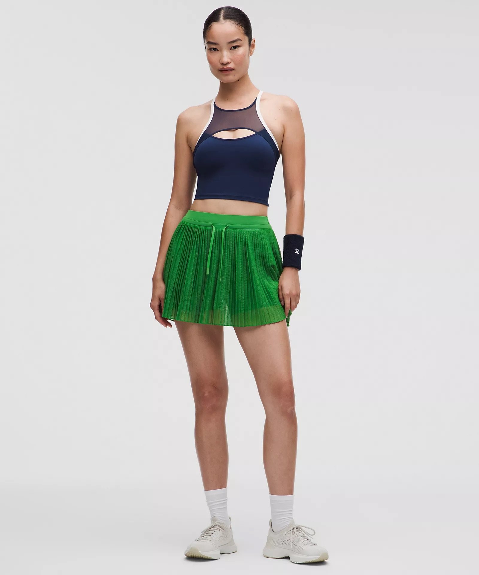Ace Advantage High-Rise Pleated Tennis Skirt