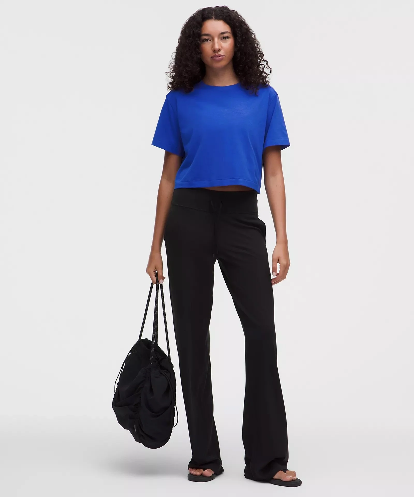 All Yours Organic Cotton Cropped T-Shirt
