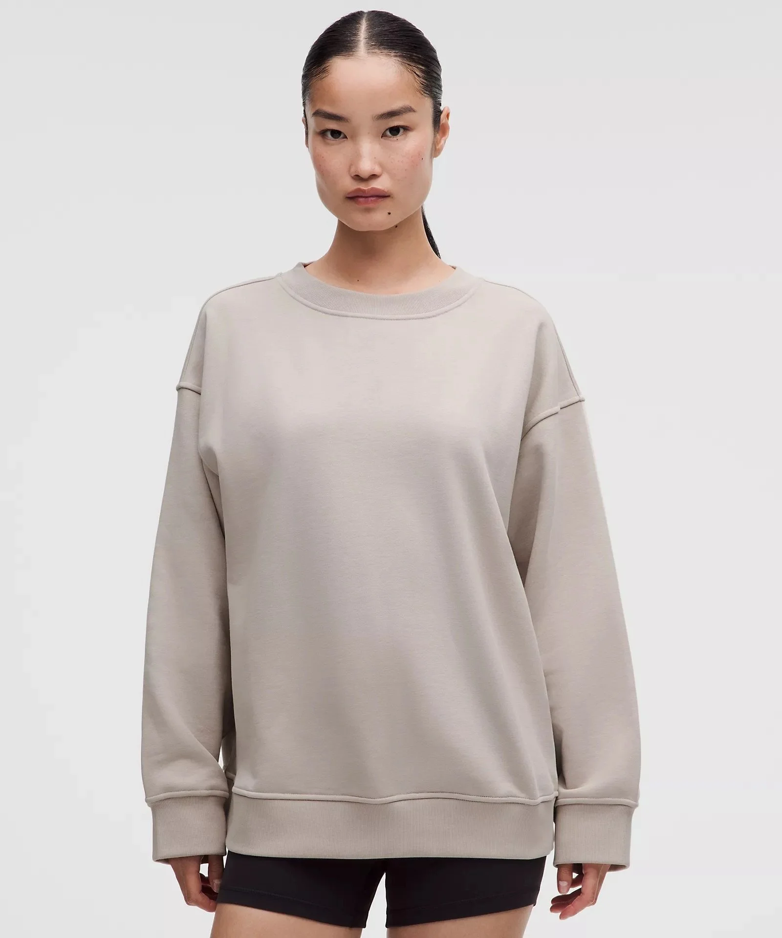 French Terry Oversized Crew
