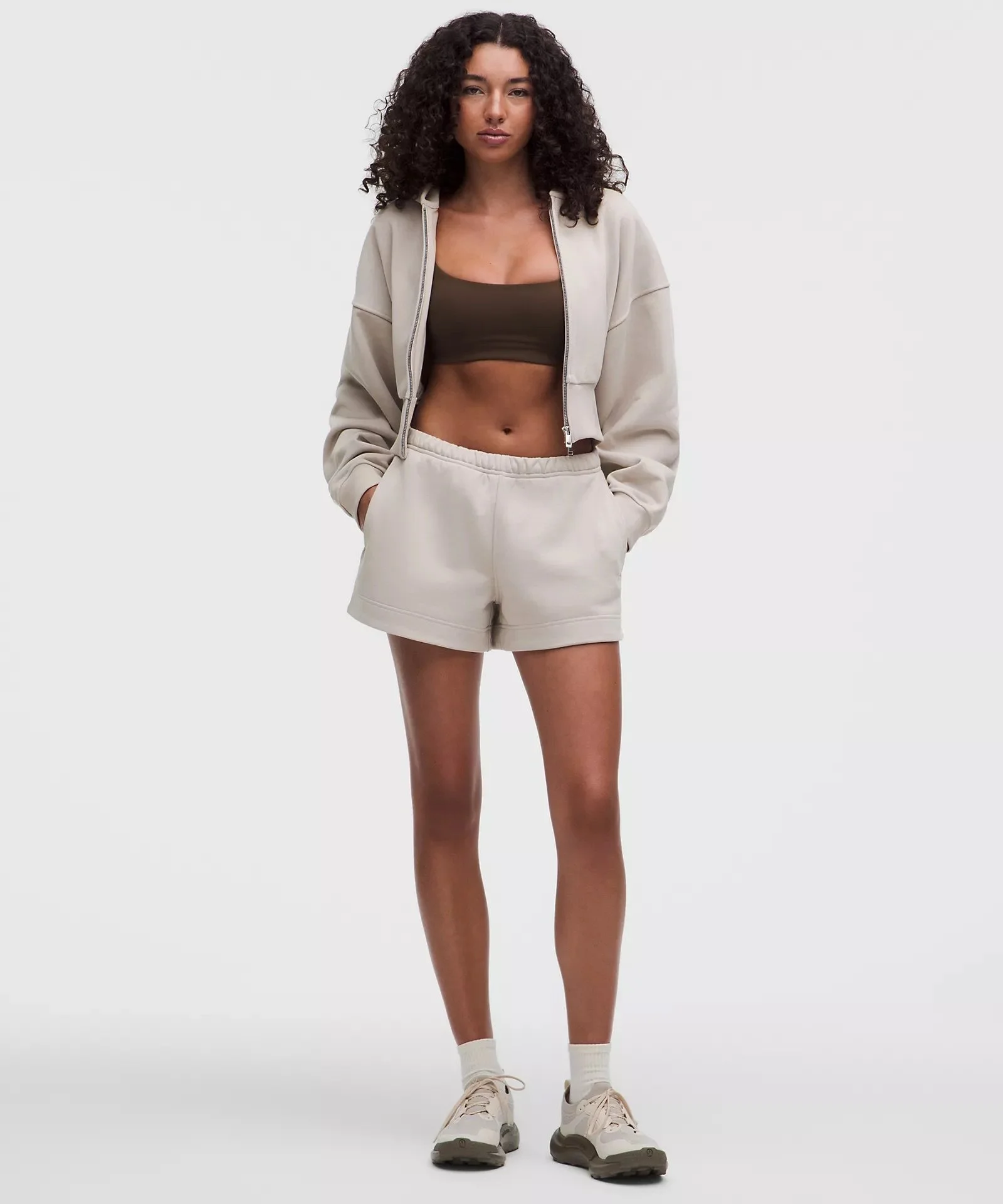 French Terry Mid-Rise Short 3.5"