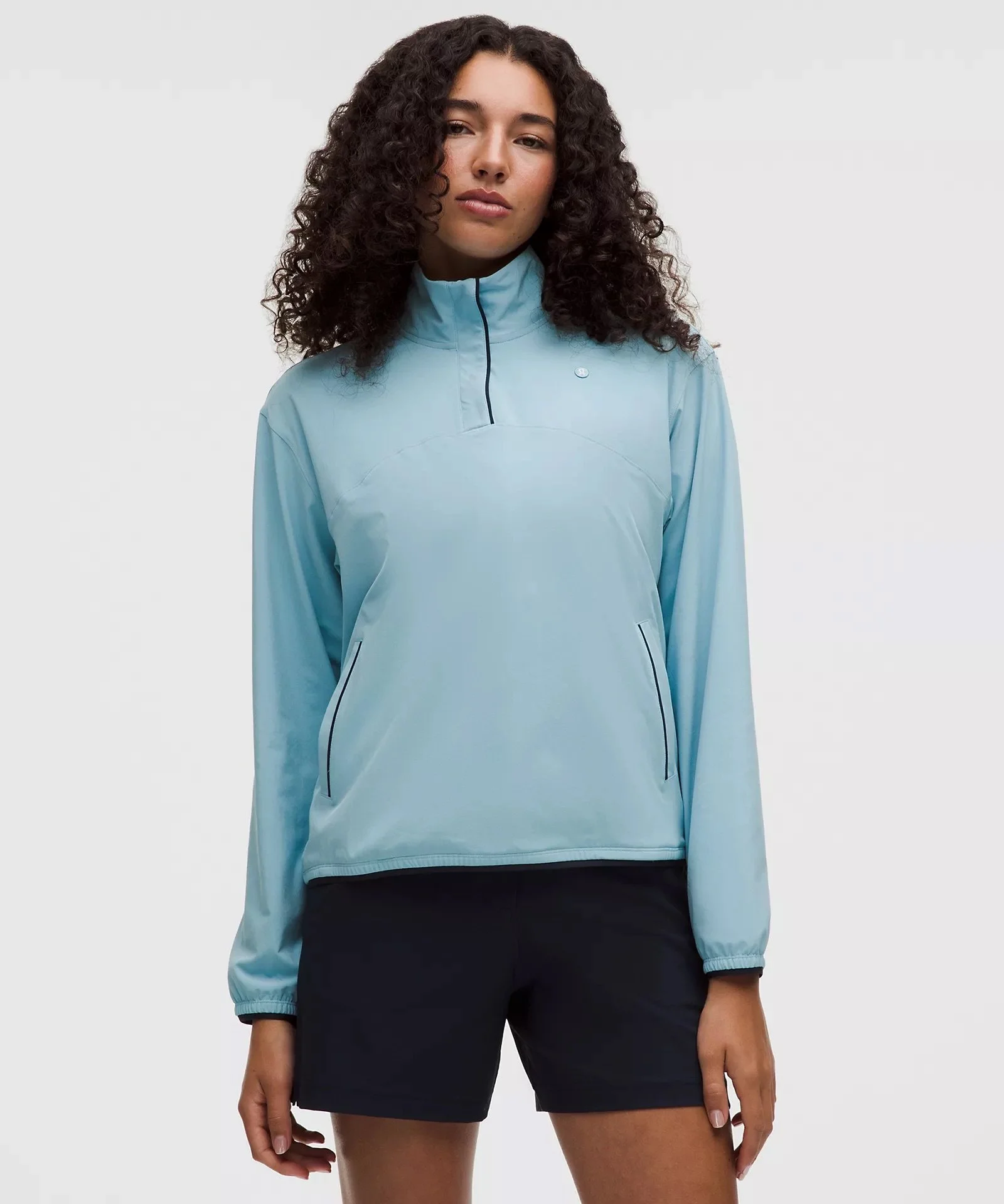 UV-Protective Lightweight Half Zip