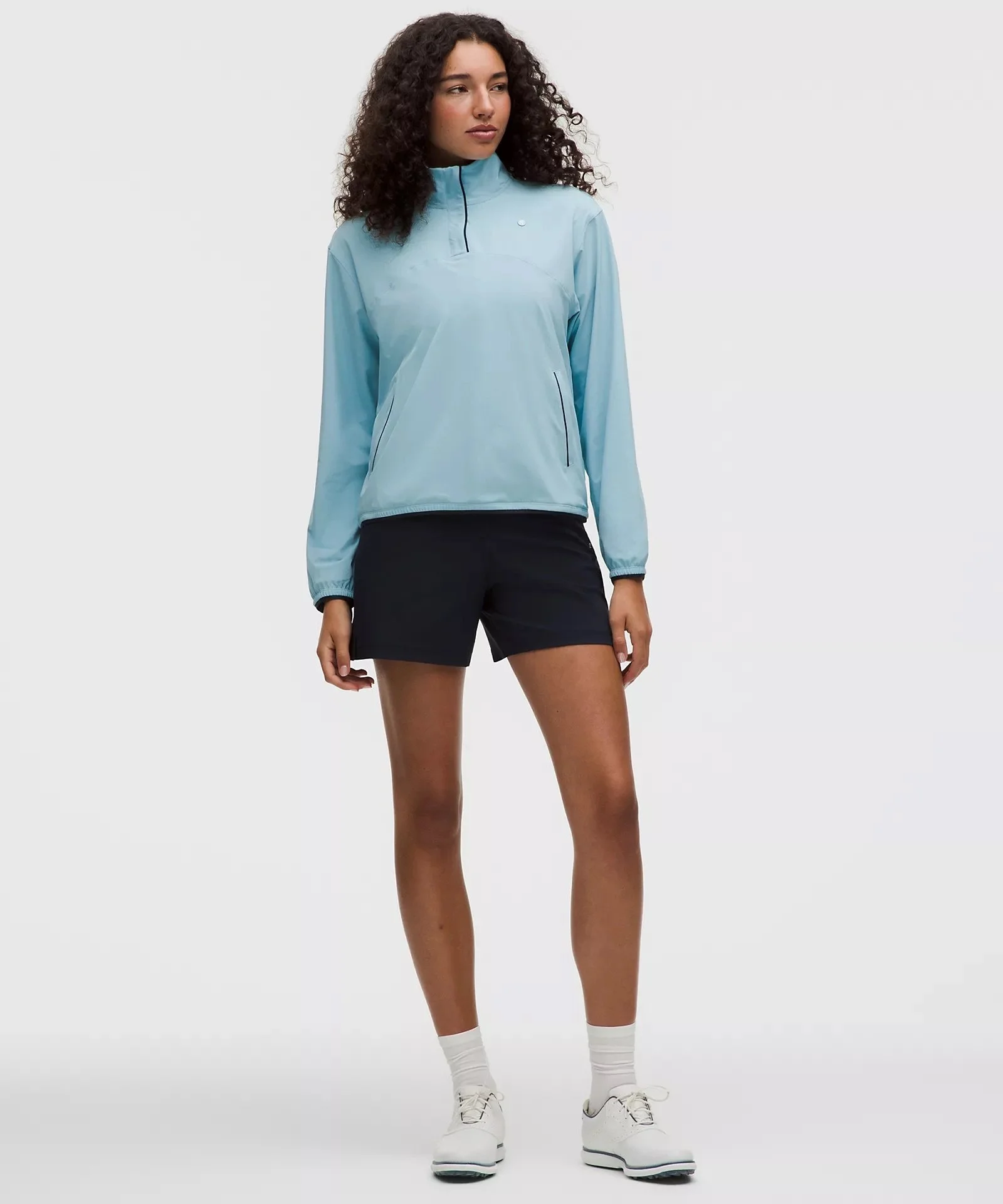 UV-Protective Lightweight Half Zip
