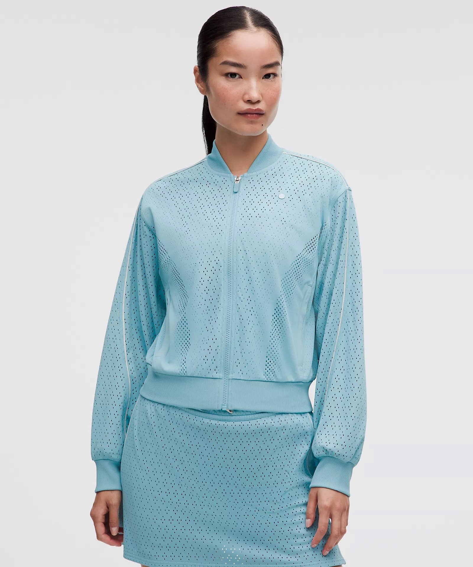 Ace Advantage Knit Mesh Tennis Jacket