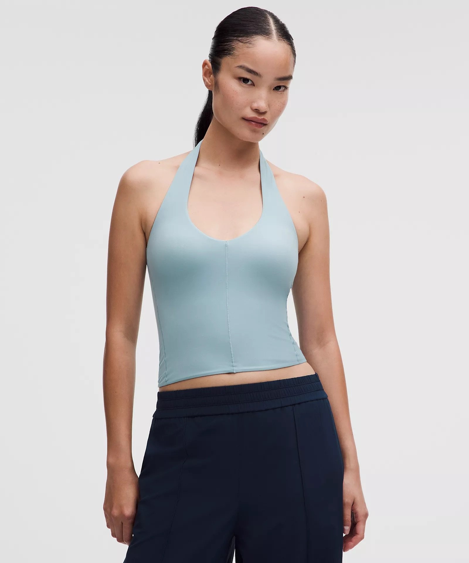 Wundermost Ultra-Soft Nulu Halter Tank Top
