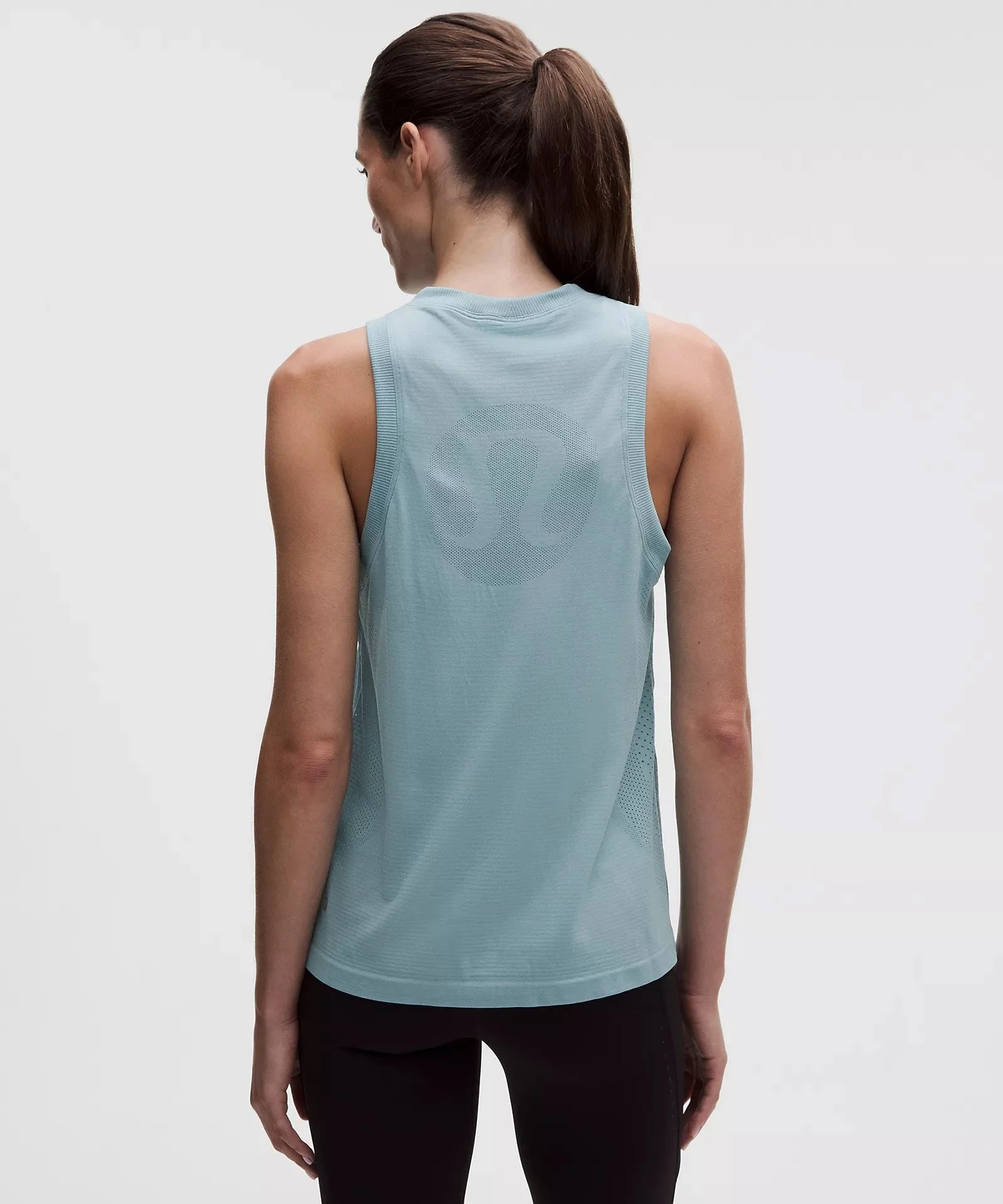 Swiftly Relaxed Tank Top Hip Length Logo