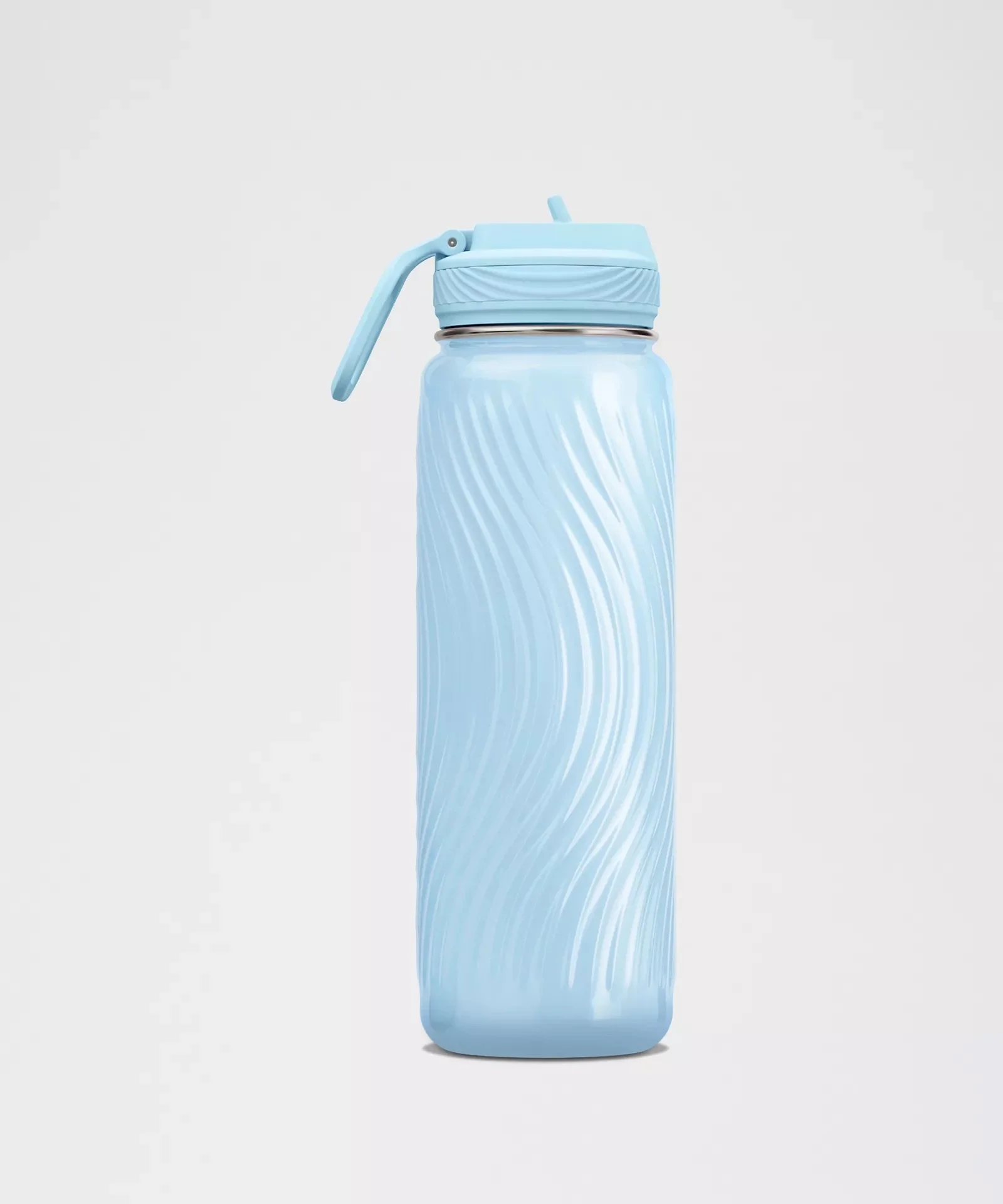 Back to Life Sport Bottle 24oz Straw Lid Wave