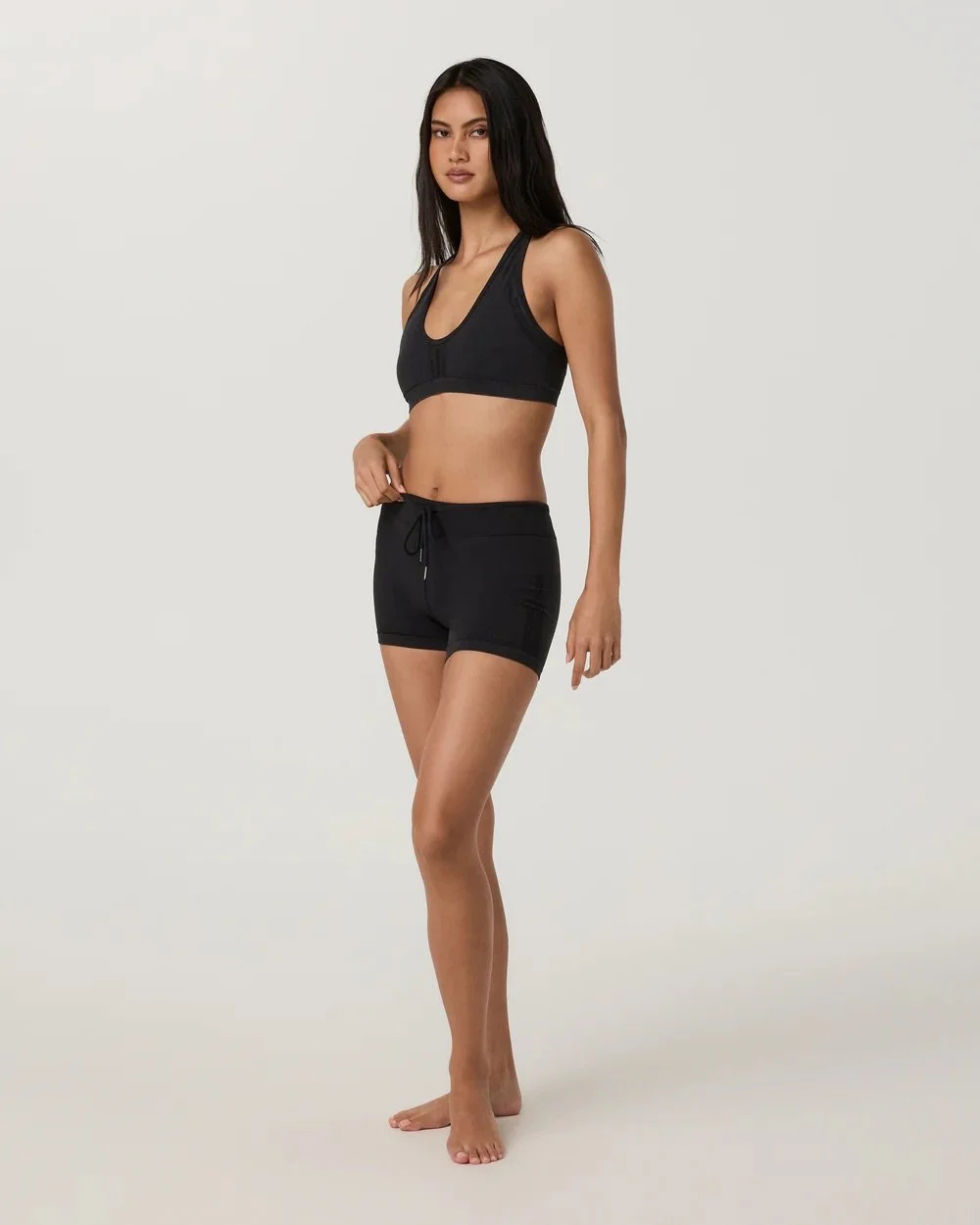 Pointelle Seamless Short 4"