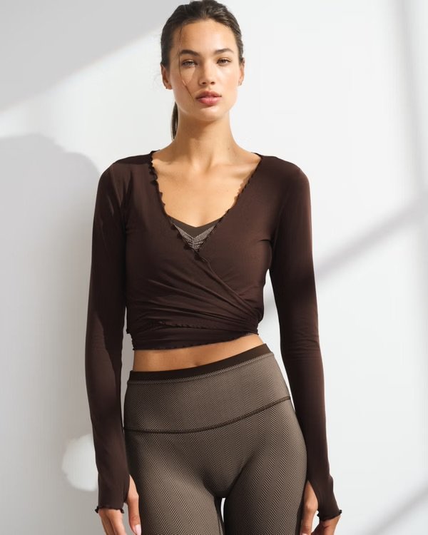 YPB studioFLEX Lettuce-Hem Wrap