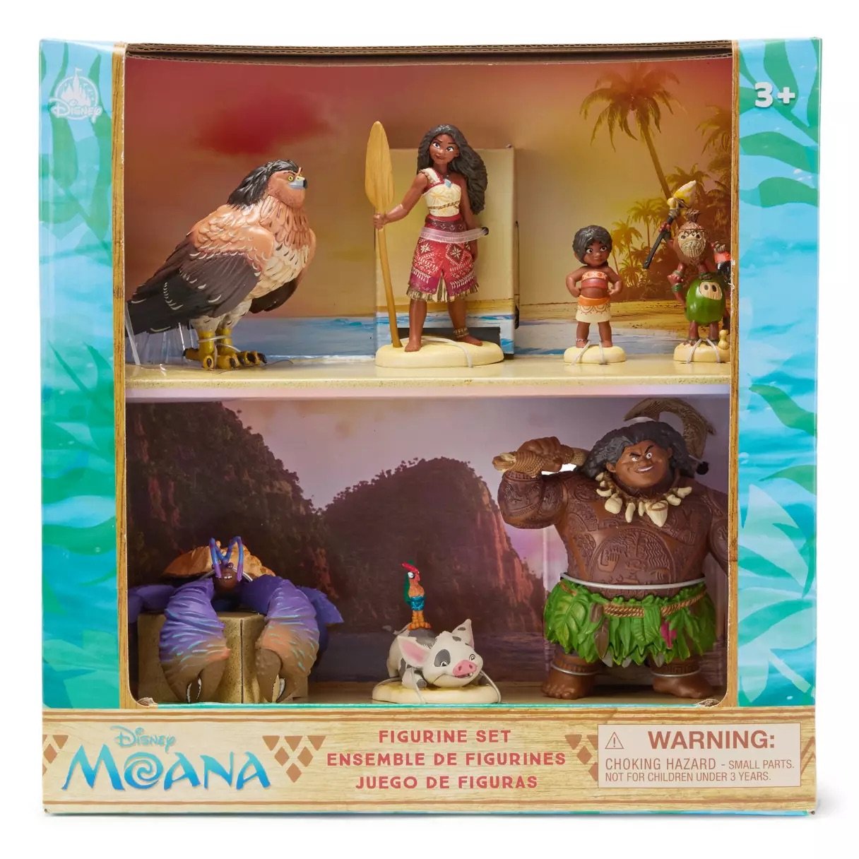 Moana Figure Play Set