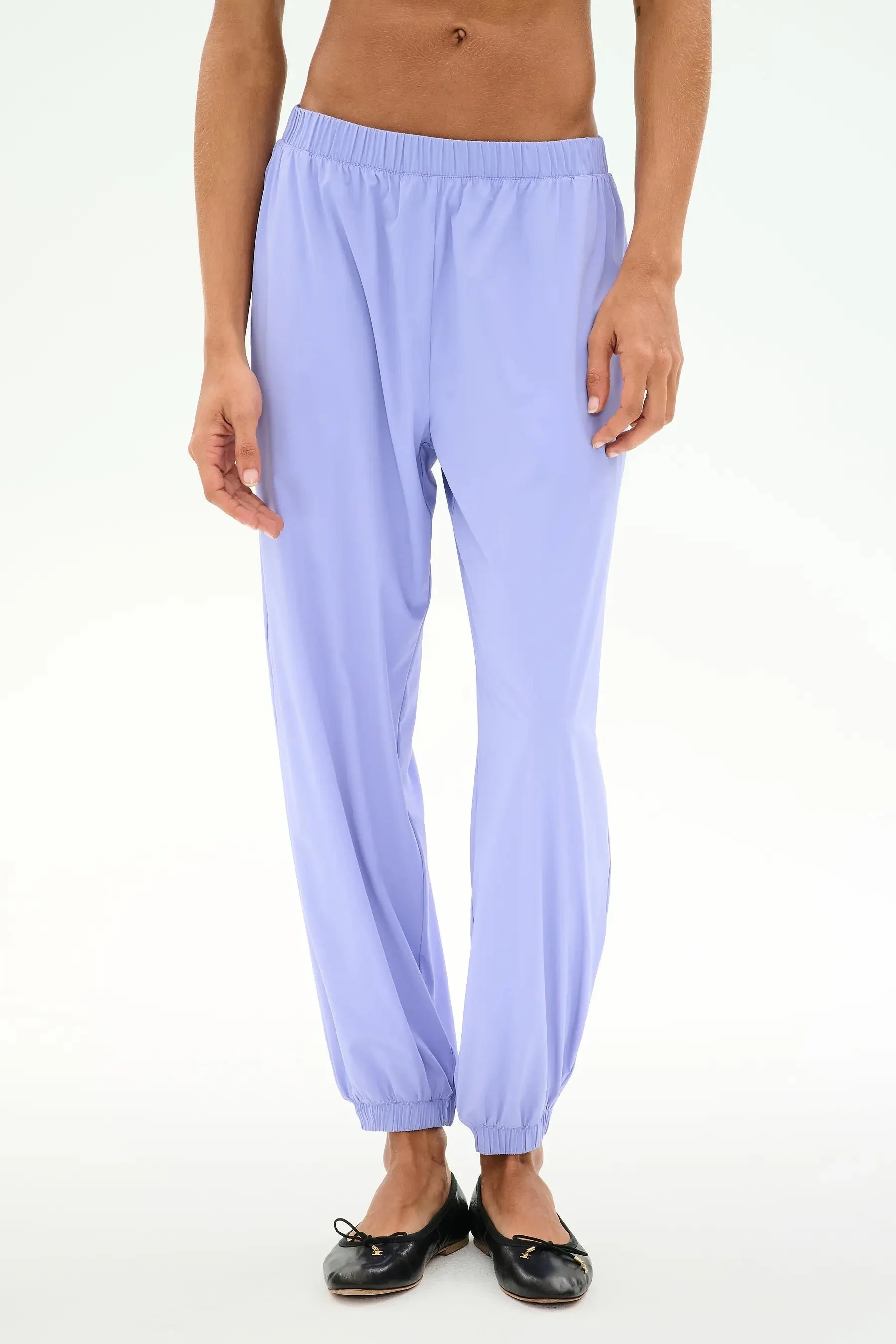 Megan Woven Nylon Jogger