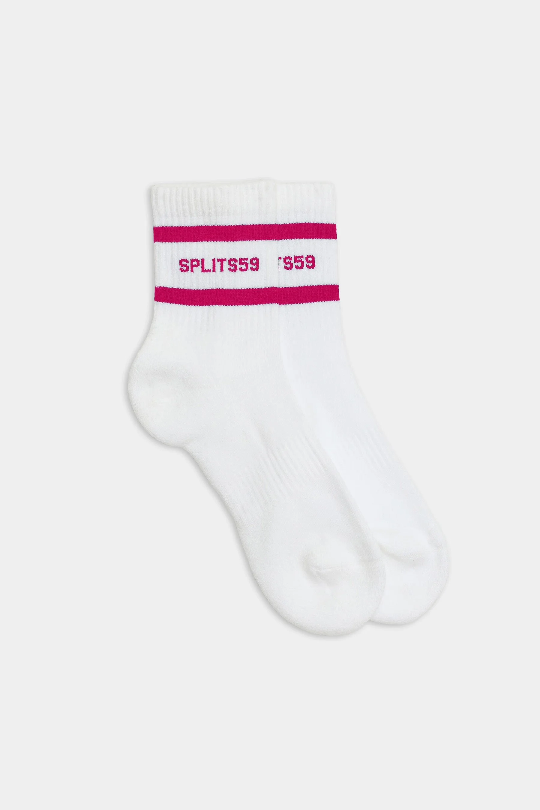 Logo Stripe Ankle Socks with Grip