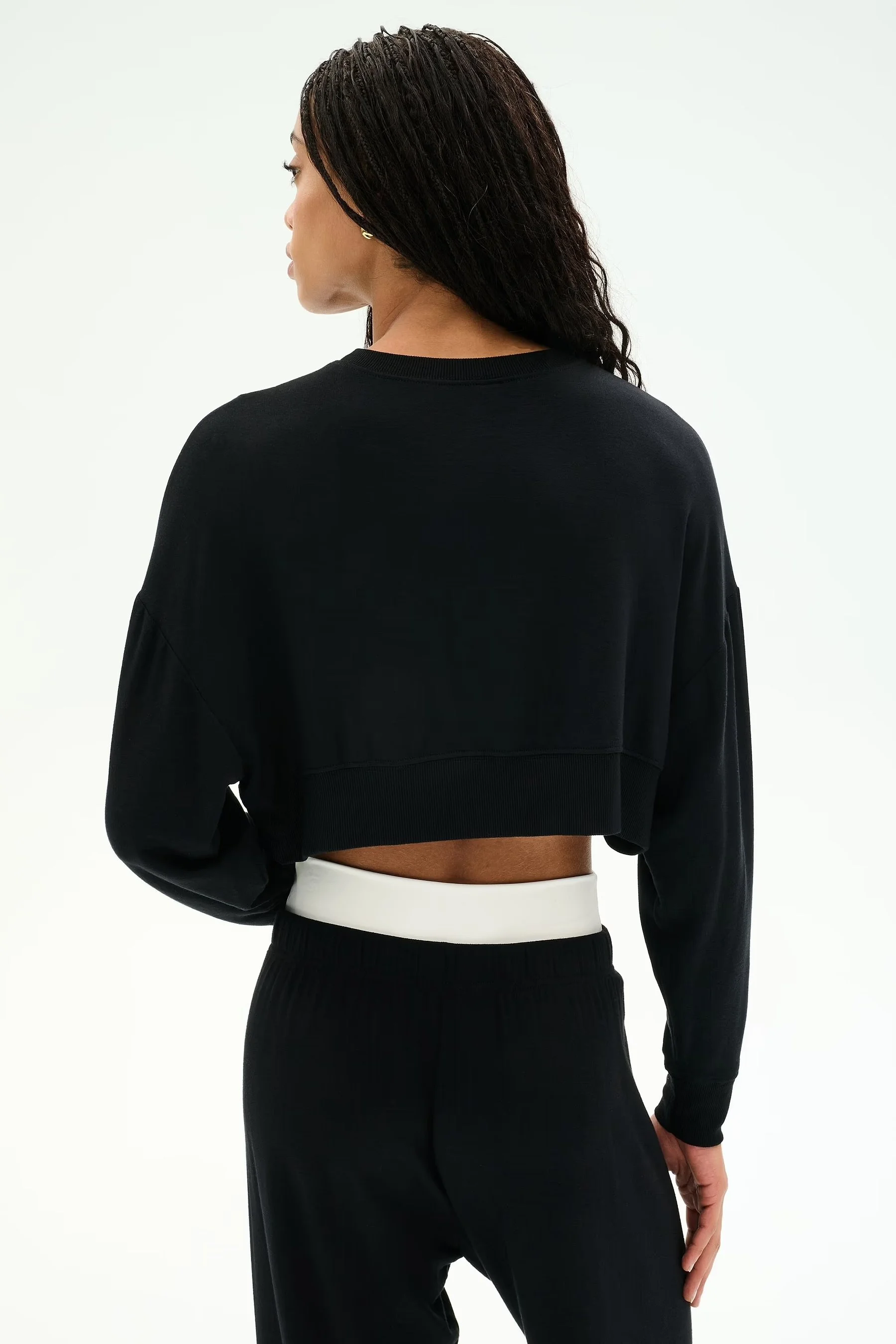 Noah Fleece Crop Sweatshirt