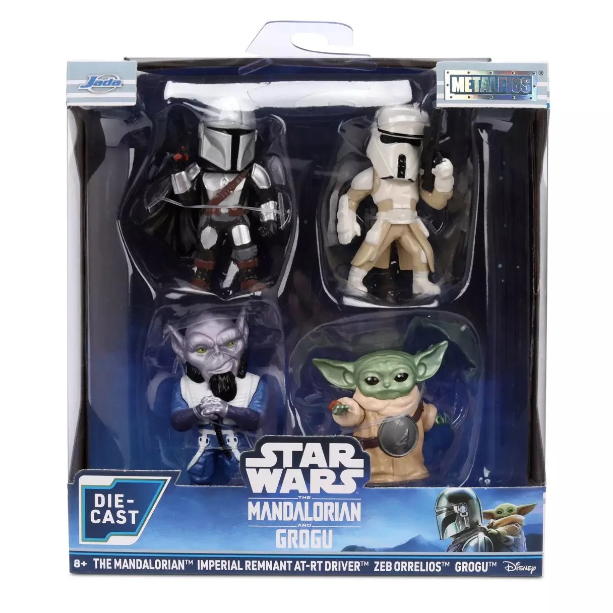 Star Wars: The Mandalorian and Grogu Die-Cast Figure Set