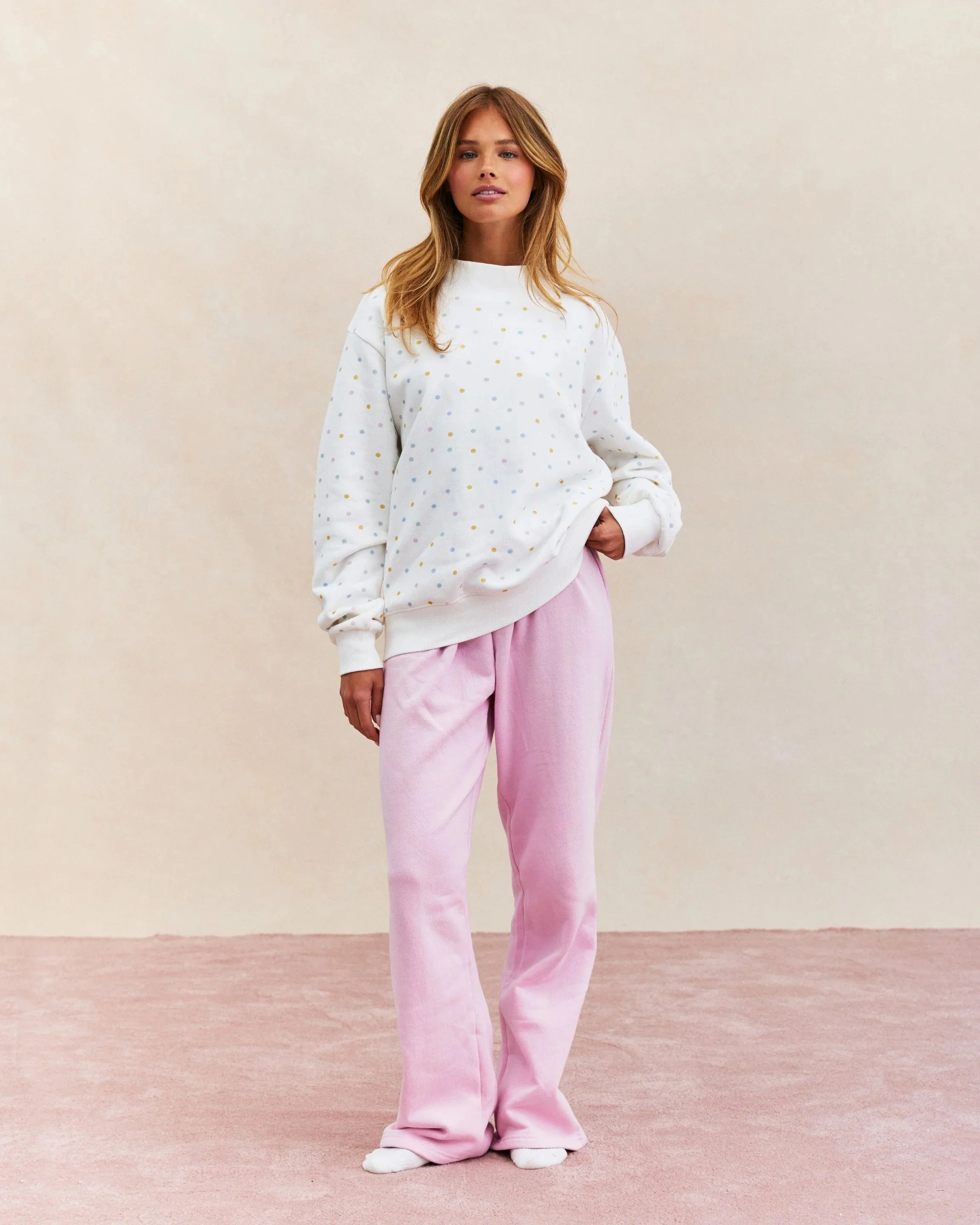 Classic Mockneck - Funfetti