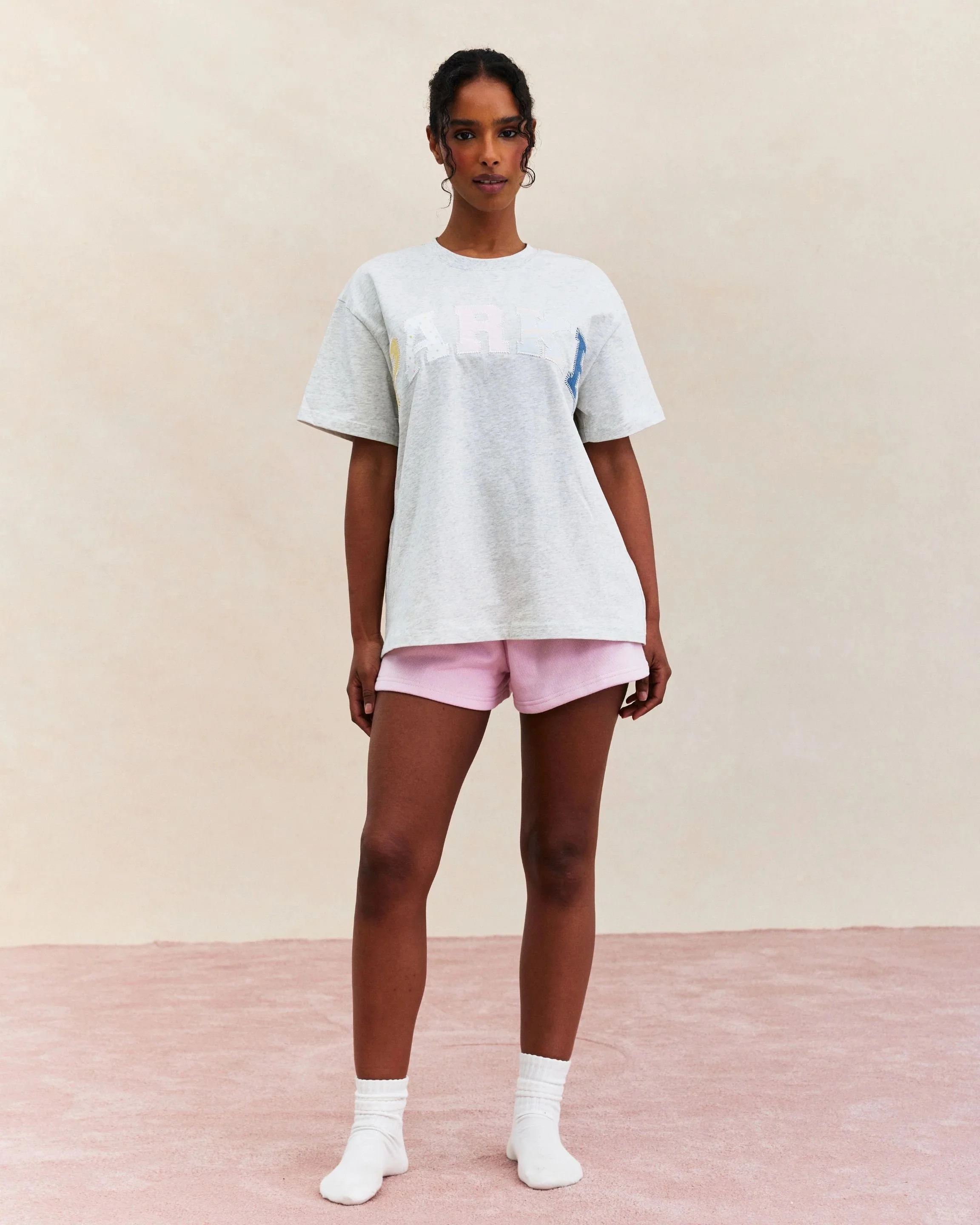 Varsity T-Shirt - Heather Grey