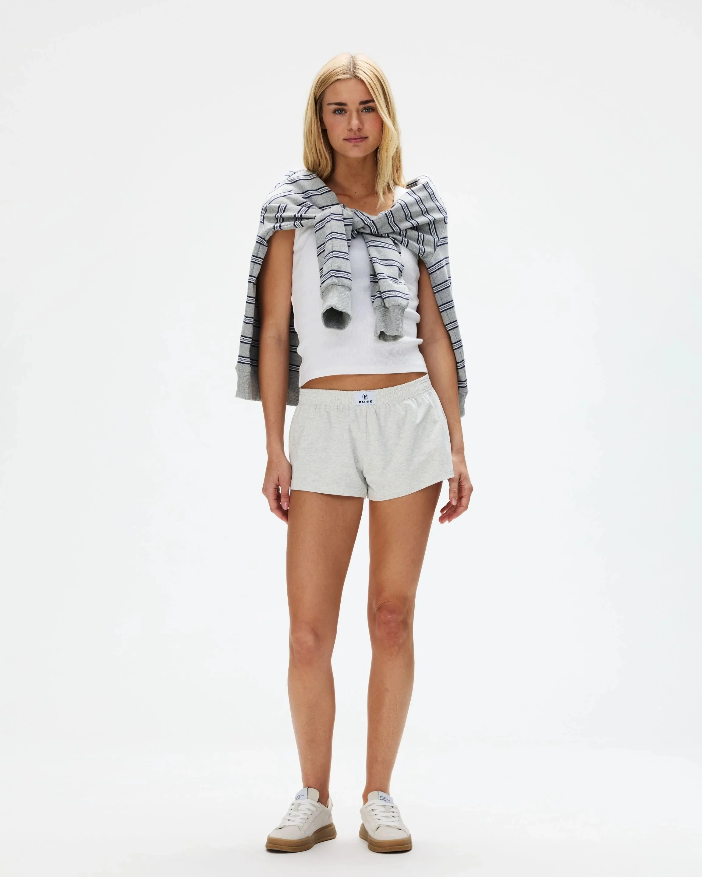 Cotton Boxer Shorts - Classic Grey