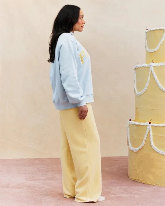 Varsity Mockneck - Blueberry Lemonade