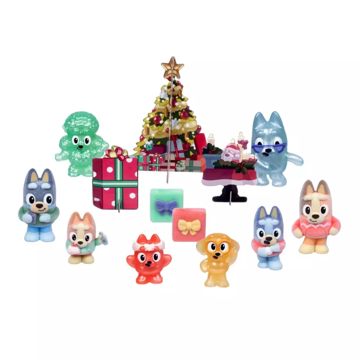 Bluey Fuzzies: Friends &amp; Family Pack