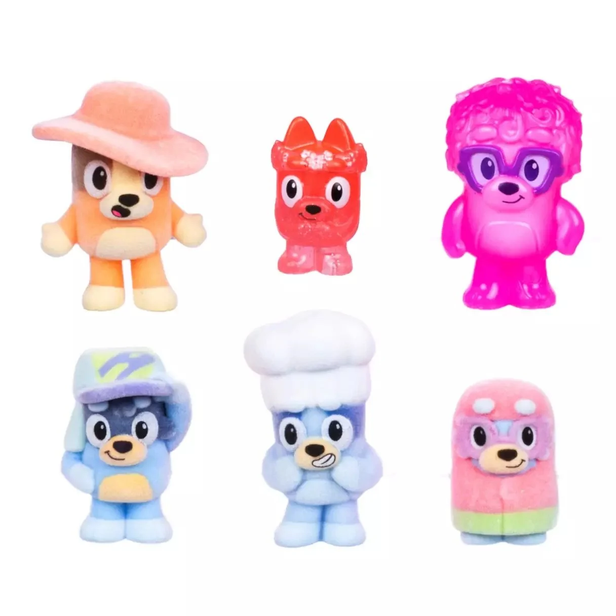Bluey Fuzzies: Friends &amp; Family Pack