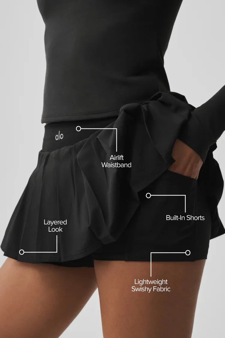 Double Or Nothing Tennis Skirt‍