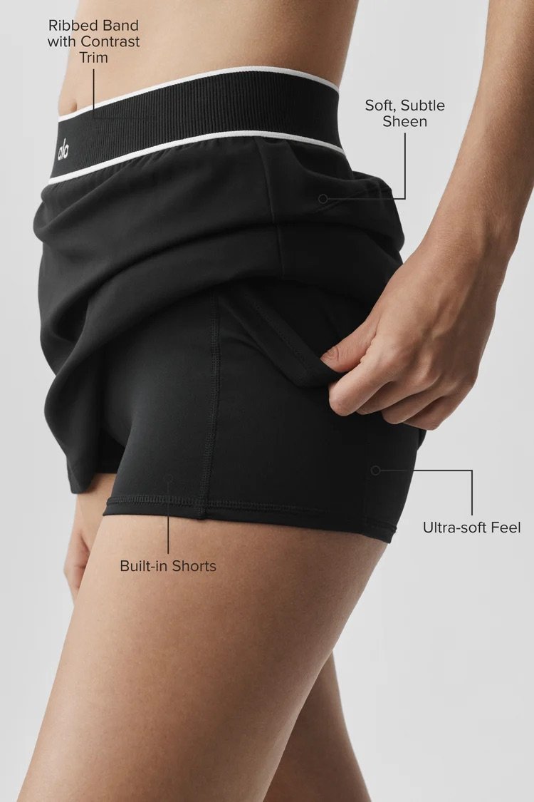 ALO Softsculpt Amp It Up Tennis Skirt‍