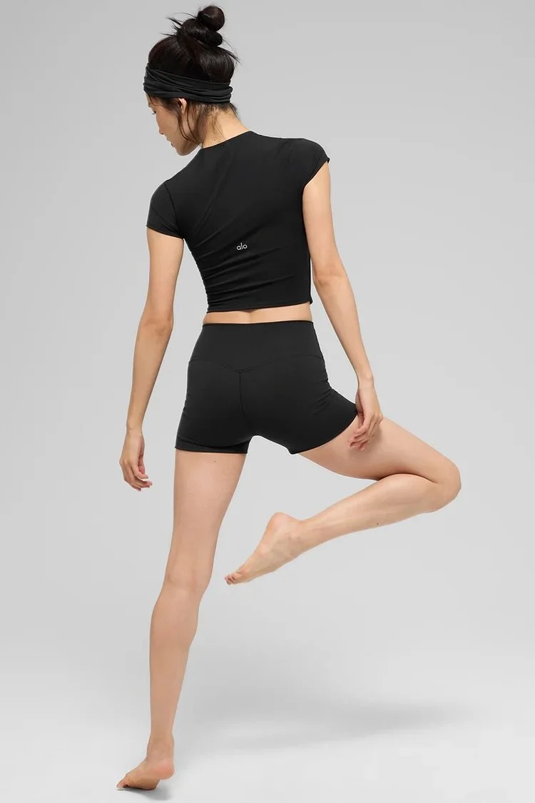 ALO Softsculpt Precision Short Sleeve Top