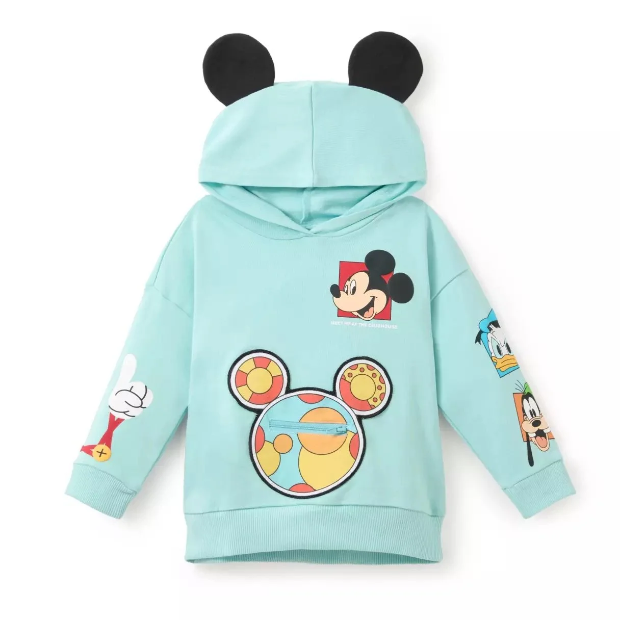Toddlers Mickey Mouse Clubhouse Pullover Hoodie