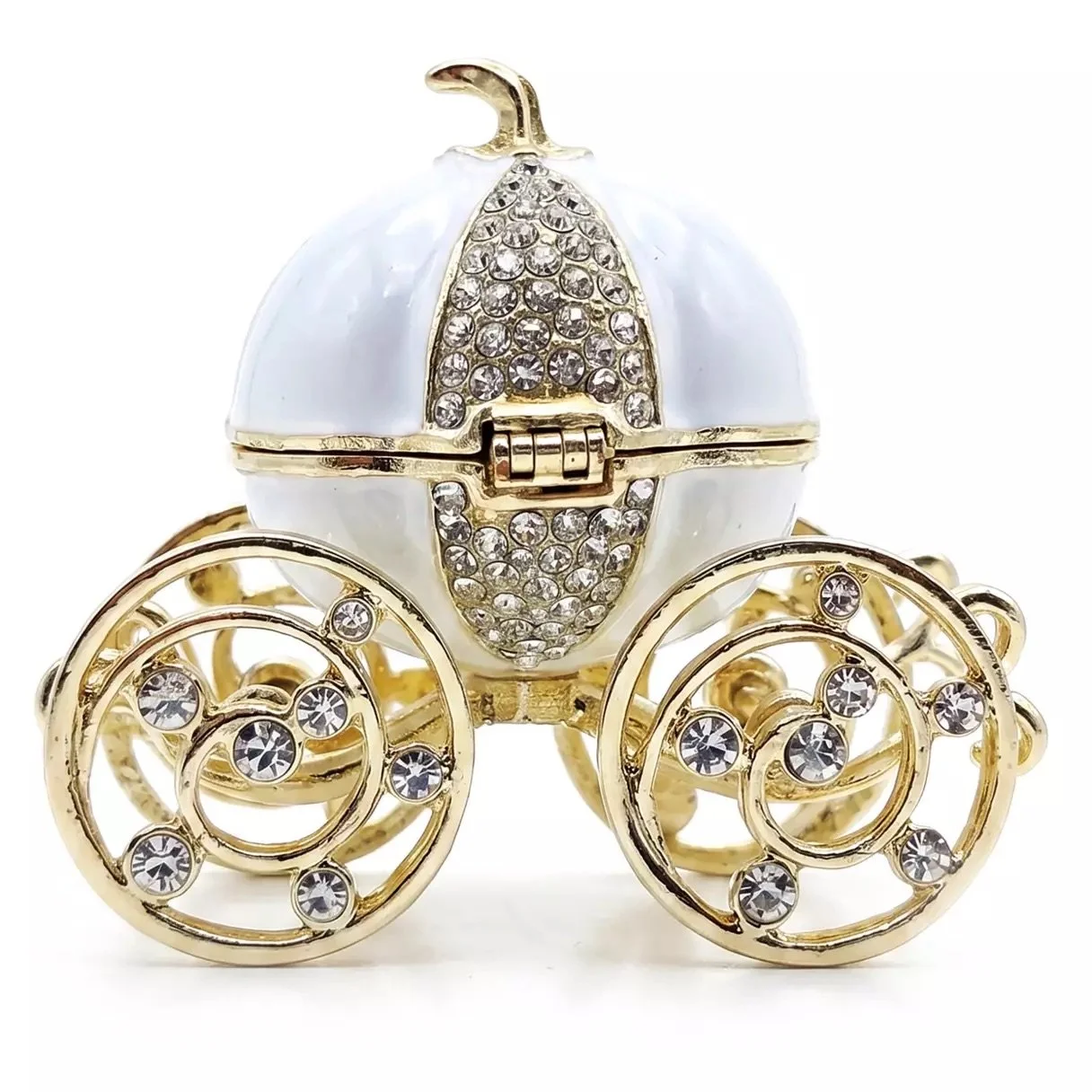 Pumpkin Coach Trinket Box