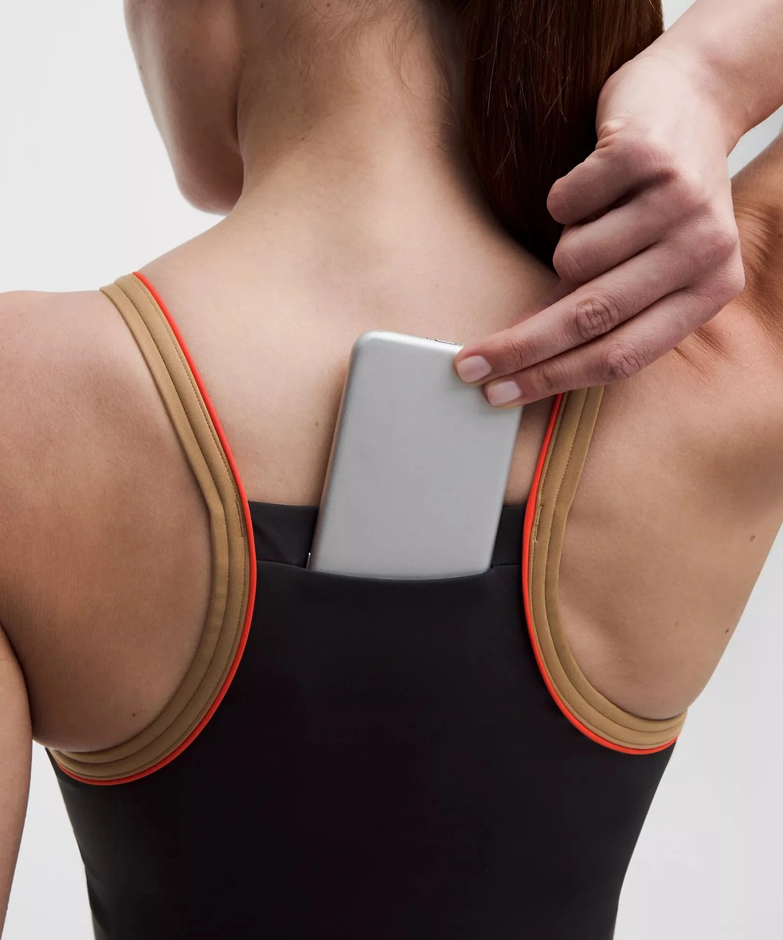 Nulux Side-Stripe Tank Top with Pocket