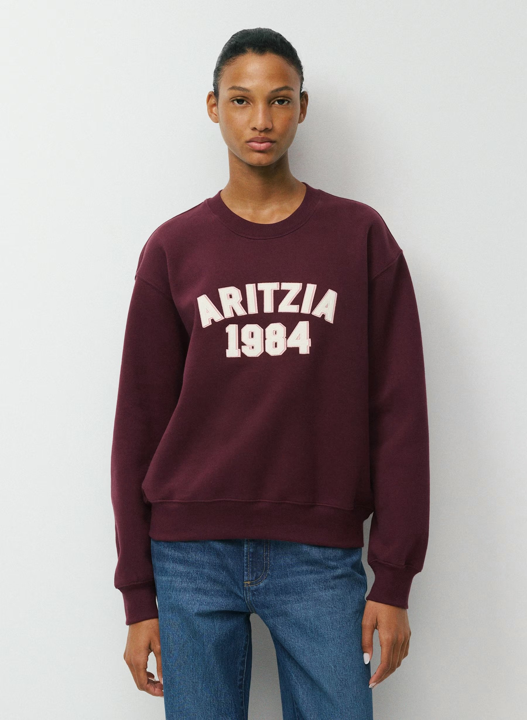 Cozy Sweatfleece Perfect Crew Sweatshirt