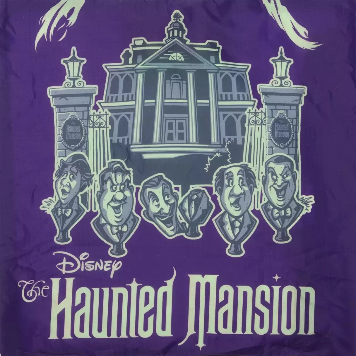 Haunted Mansion Packable Tote Bag