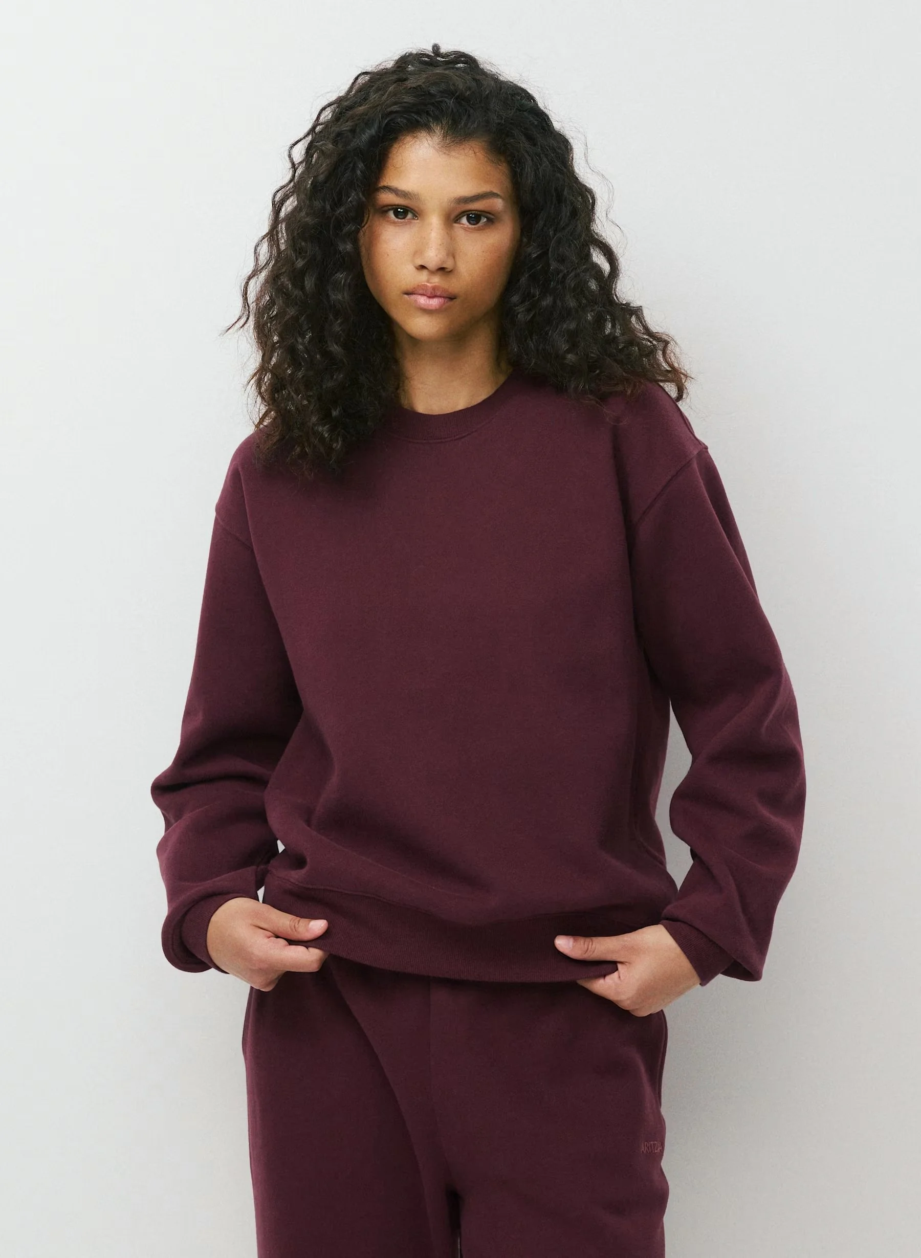 Cozy Sweatfleece Perfect Crew Sweatshirt