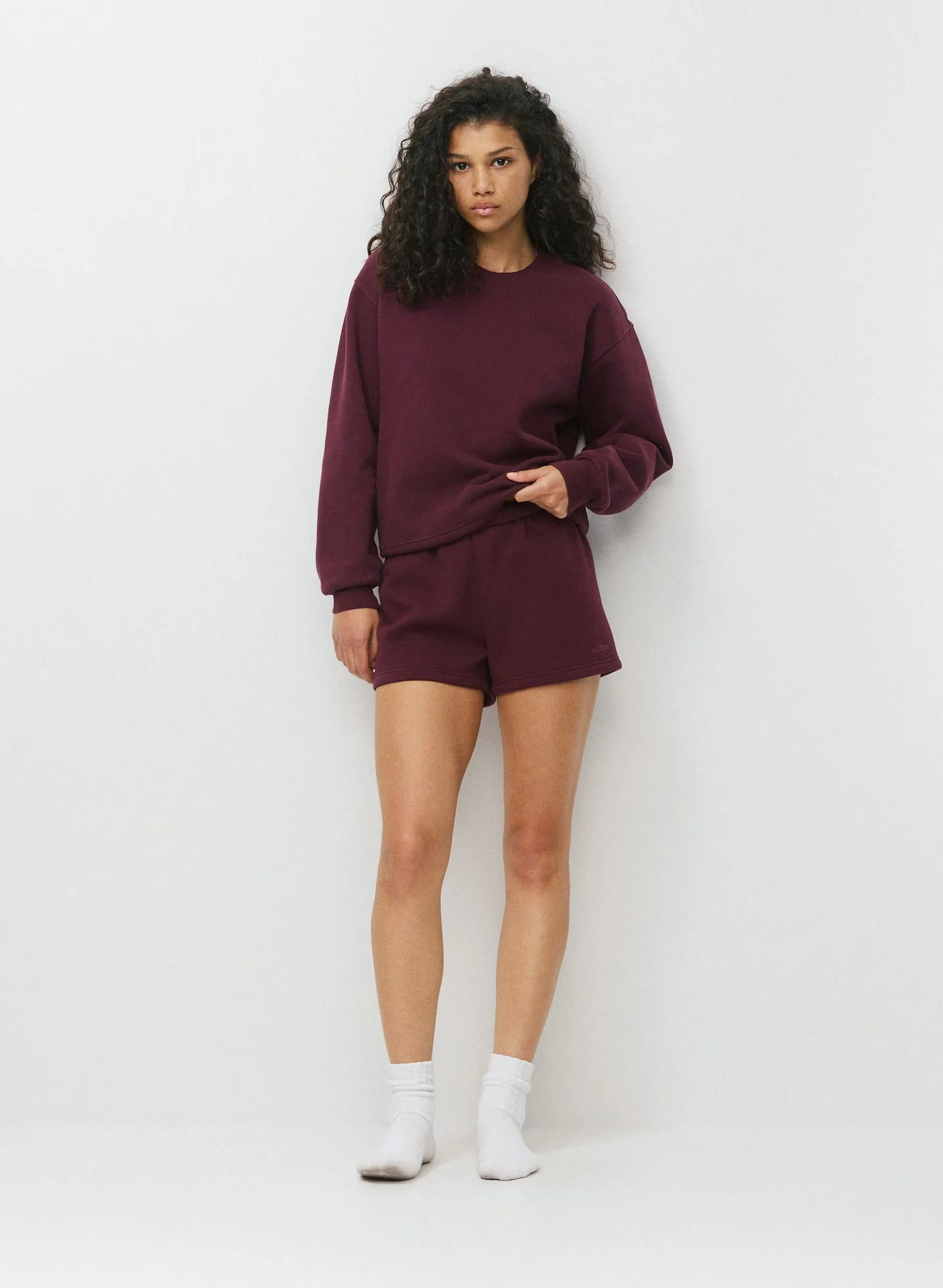 Cozy Sweatfleece Perfect Hi-Rise Mini Short