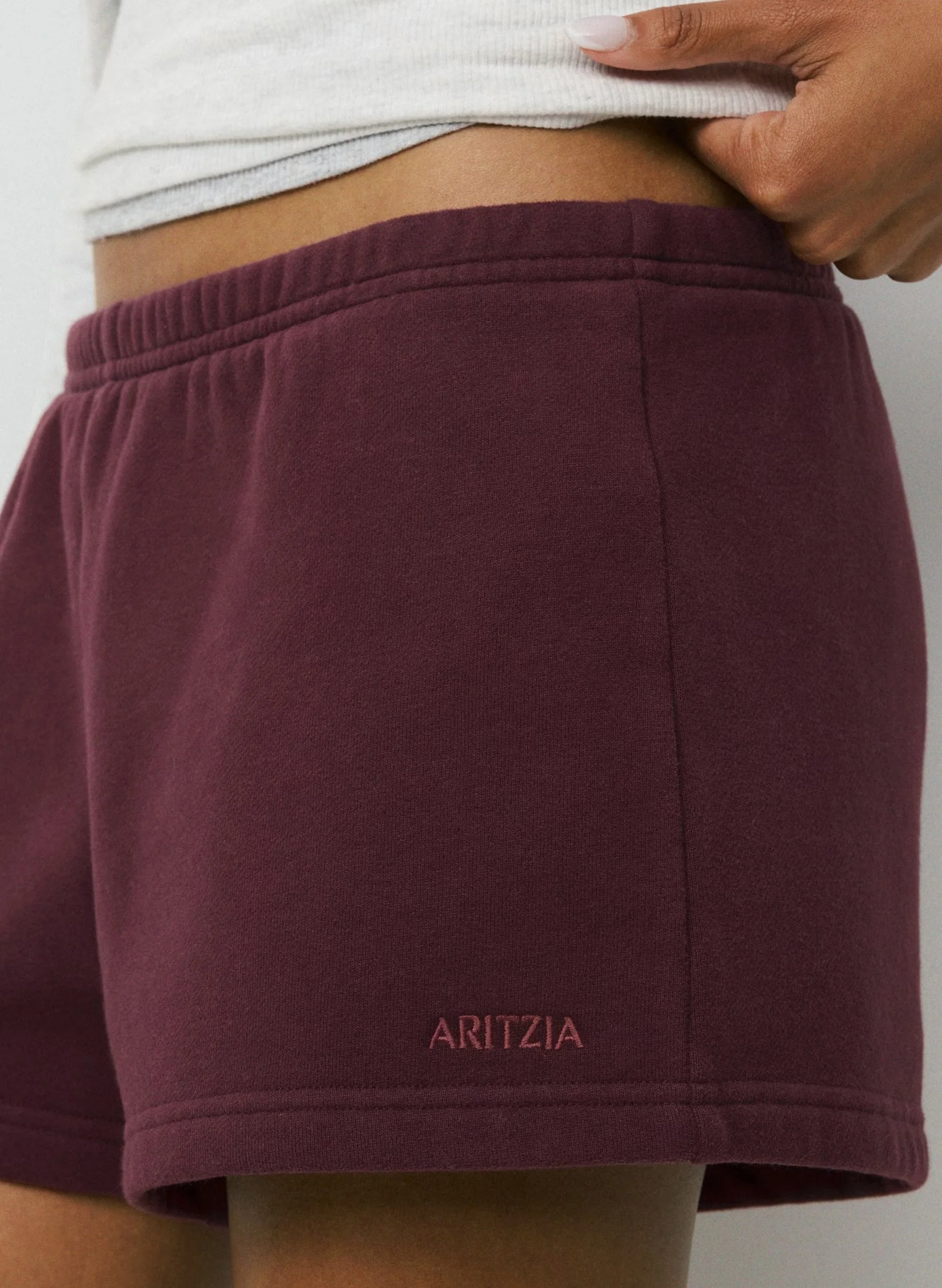 Cozy Sweatfleece Boyfriend Lo-Rise Mini Short