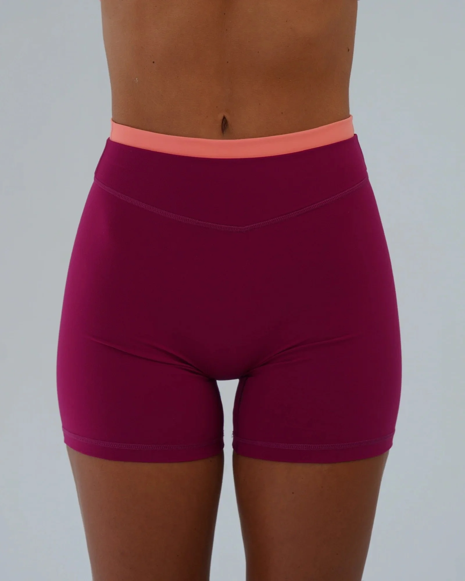 Layered Sculpt Short V2 - Berry &amp; Guava