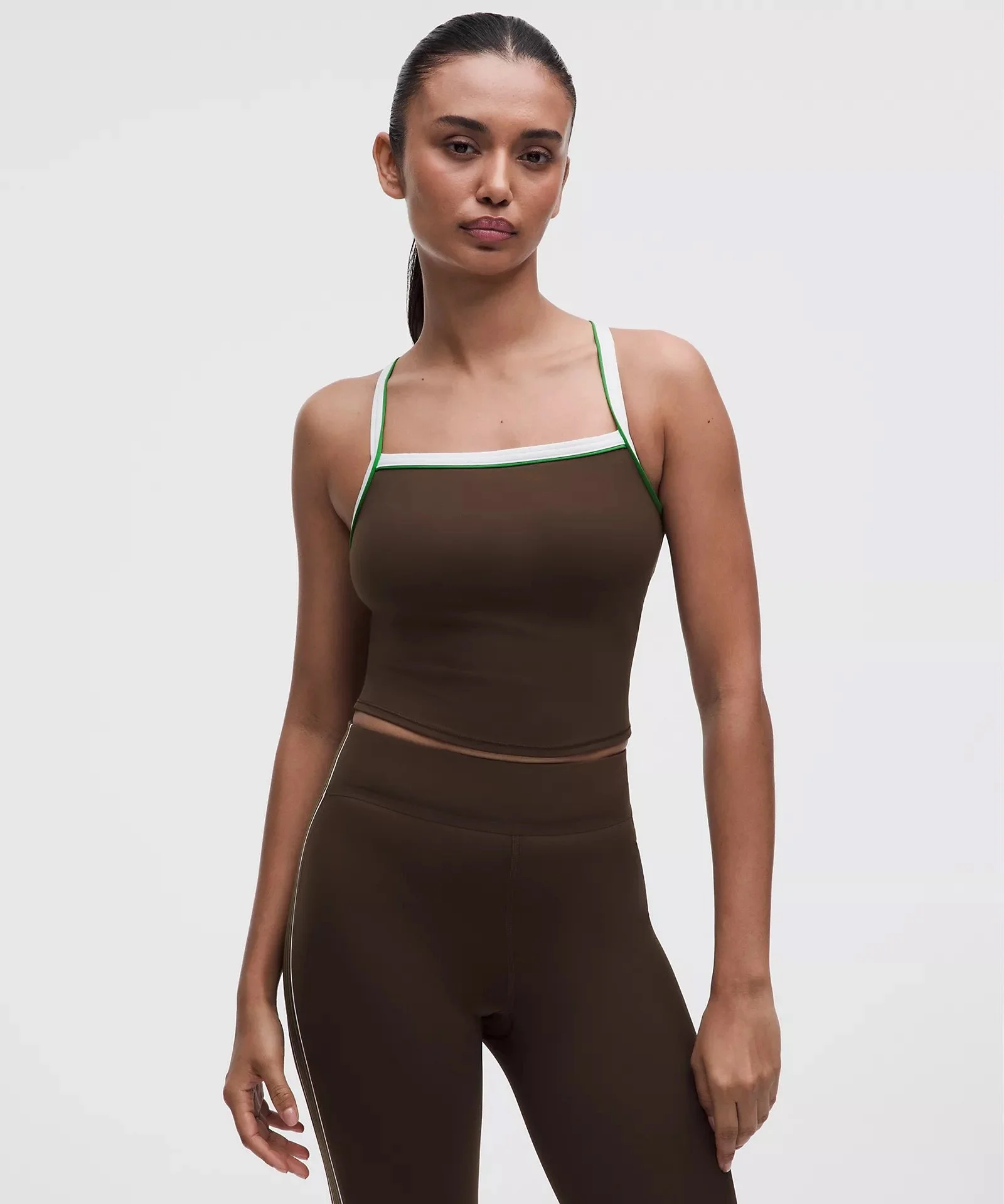 Nulux Side-Stripe Tank Top with Pocket