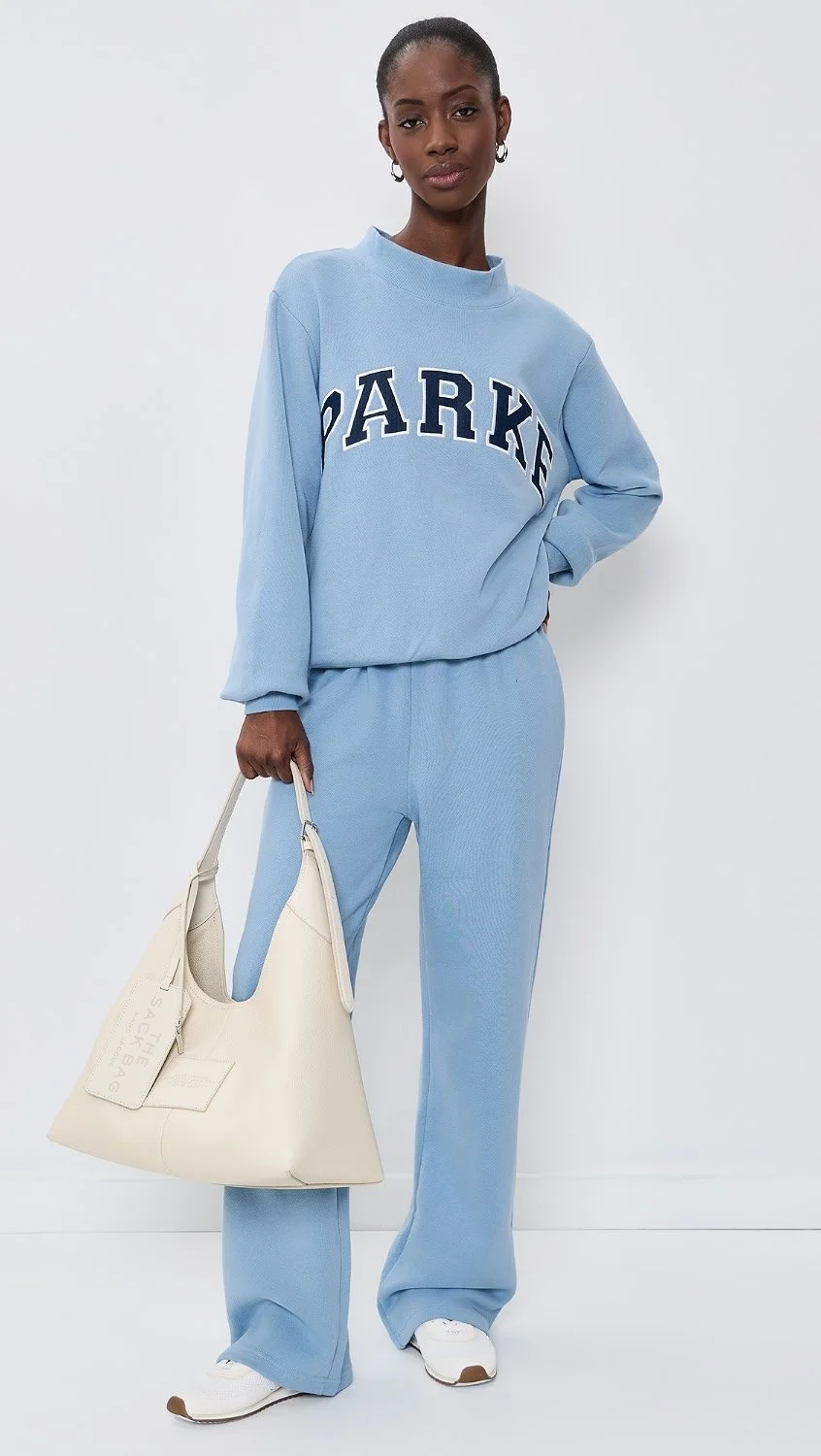 Varsity Sweatshirt - Sky
