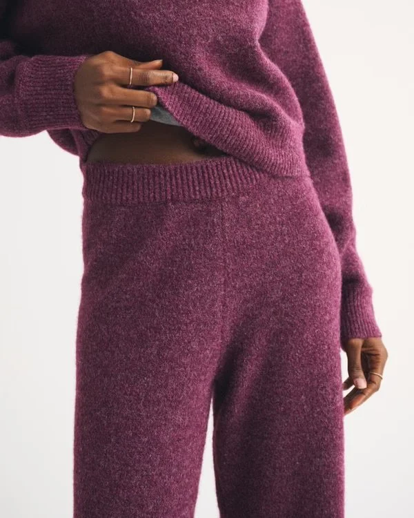 Wide Leg Lounge Sweater Sweatpant‍