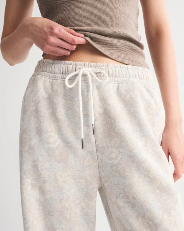 Sunday High Rise Wide Leg Sweatpant